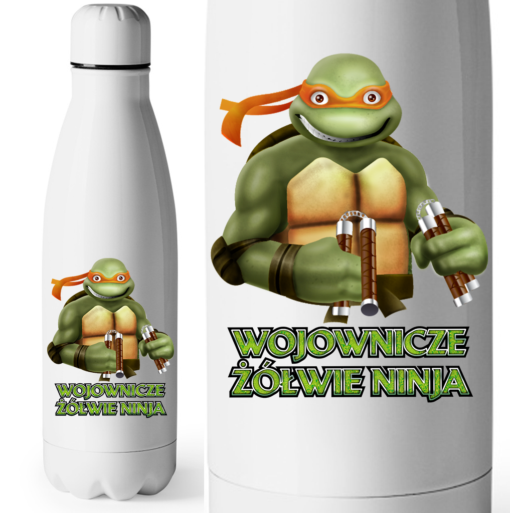 Termos - Butelka Termiczna - Wojownicze Żółwie Ninja
