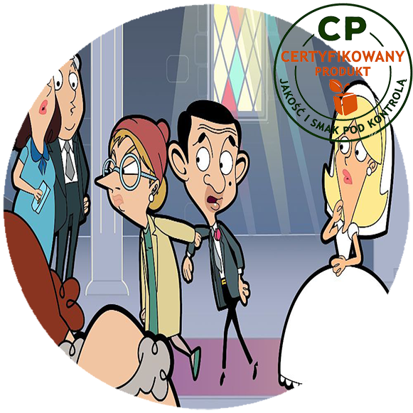 Opłatek na tort Jaś Fasola