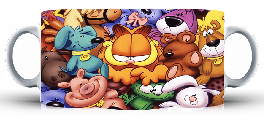 Kubek ceramiczny Garfield i Przyjaciele