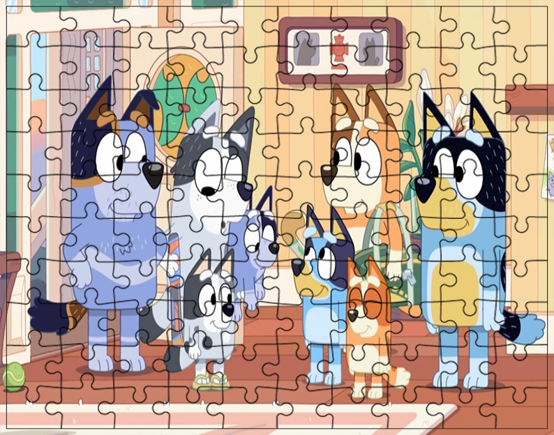 Puzzle Bluey