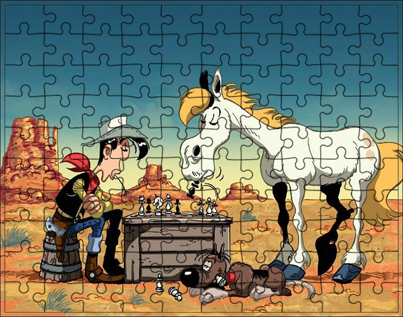 Puzzle Lucky Luke