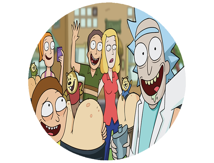 Podkładka pod myszkę Rick i Morty