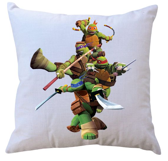 Poduszka Żółwie Ninja