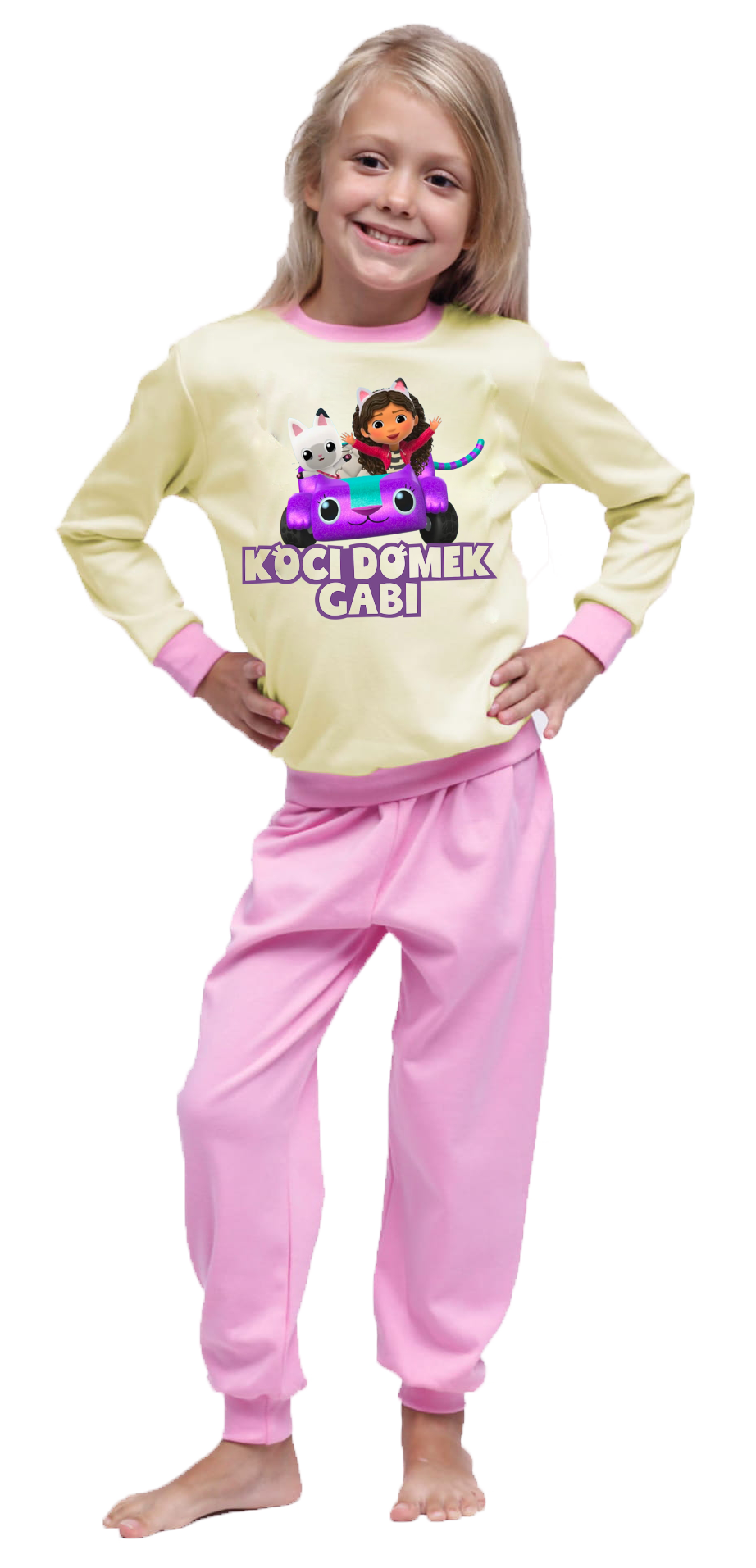 Piżama dziecięca Koci Domek