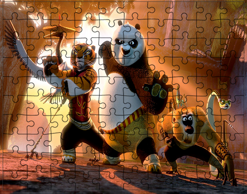 Puzzle Kung Fu Panda