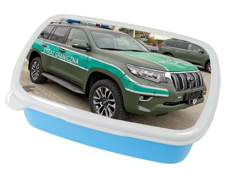 Pojemnik śniadaniowy Pojazdy - Straż Graniczna