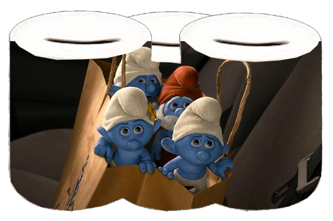 Skarbonka ceramiczna Smerfy