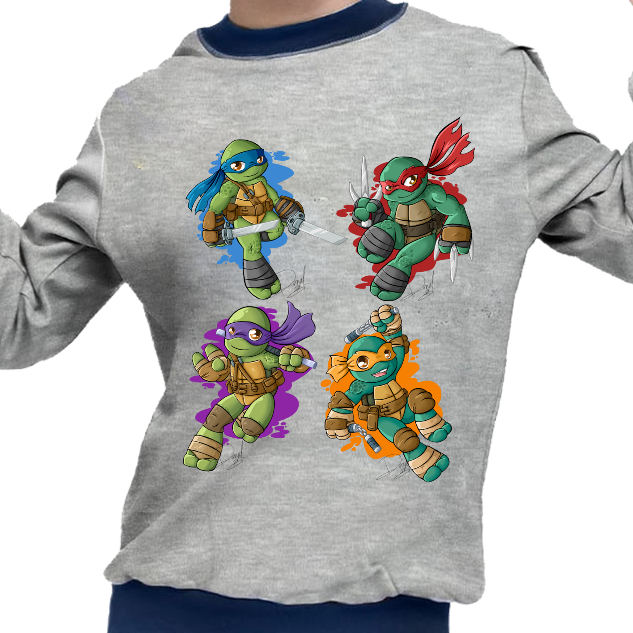 Piżama dziecięca Żółwie Ninja - Turtles