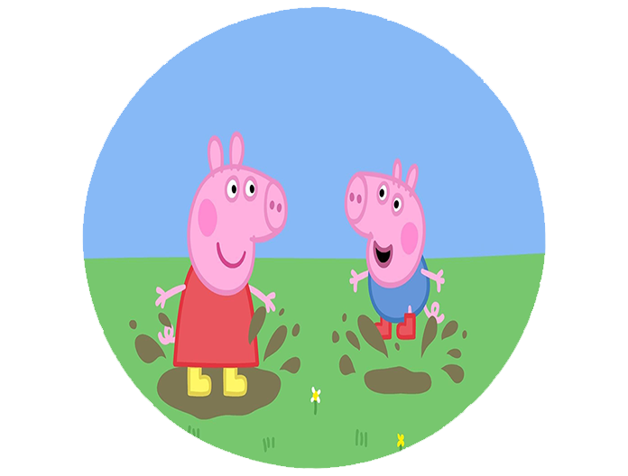 Opłatek na tort Świnka Peppa