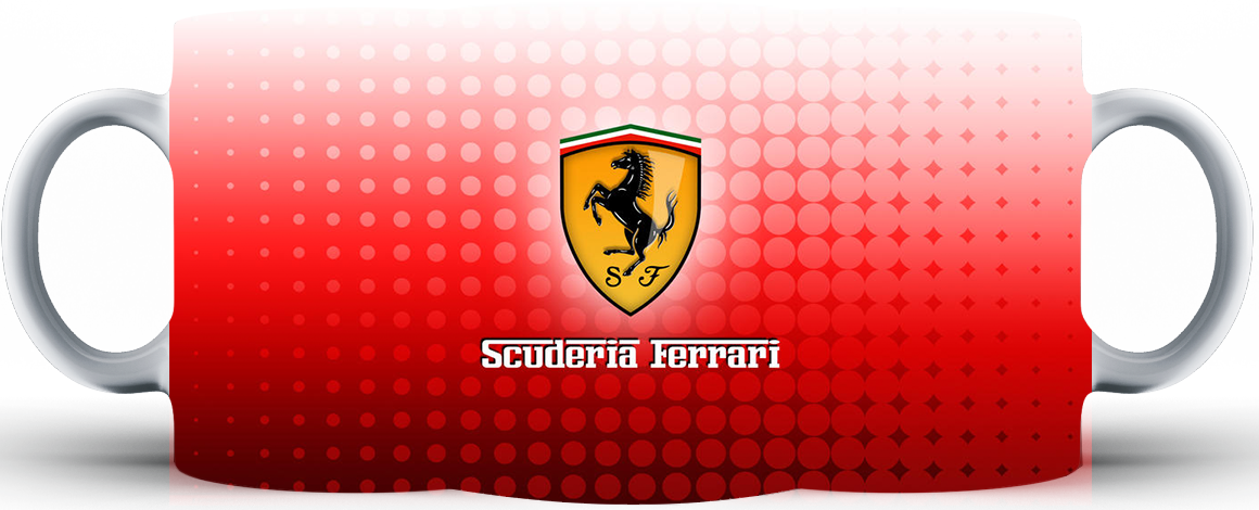Kubek ceramiczny Ferrari
