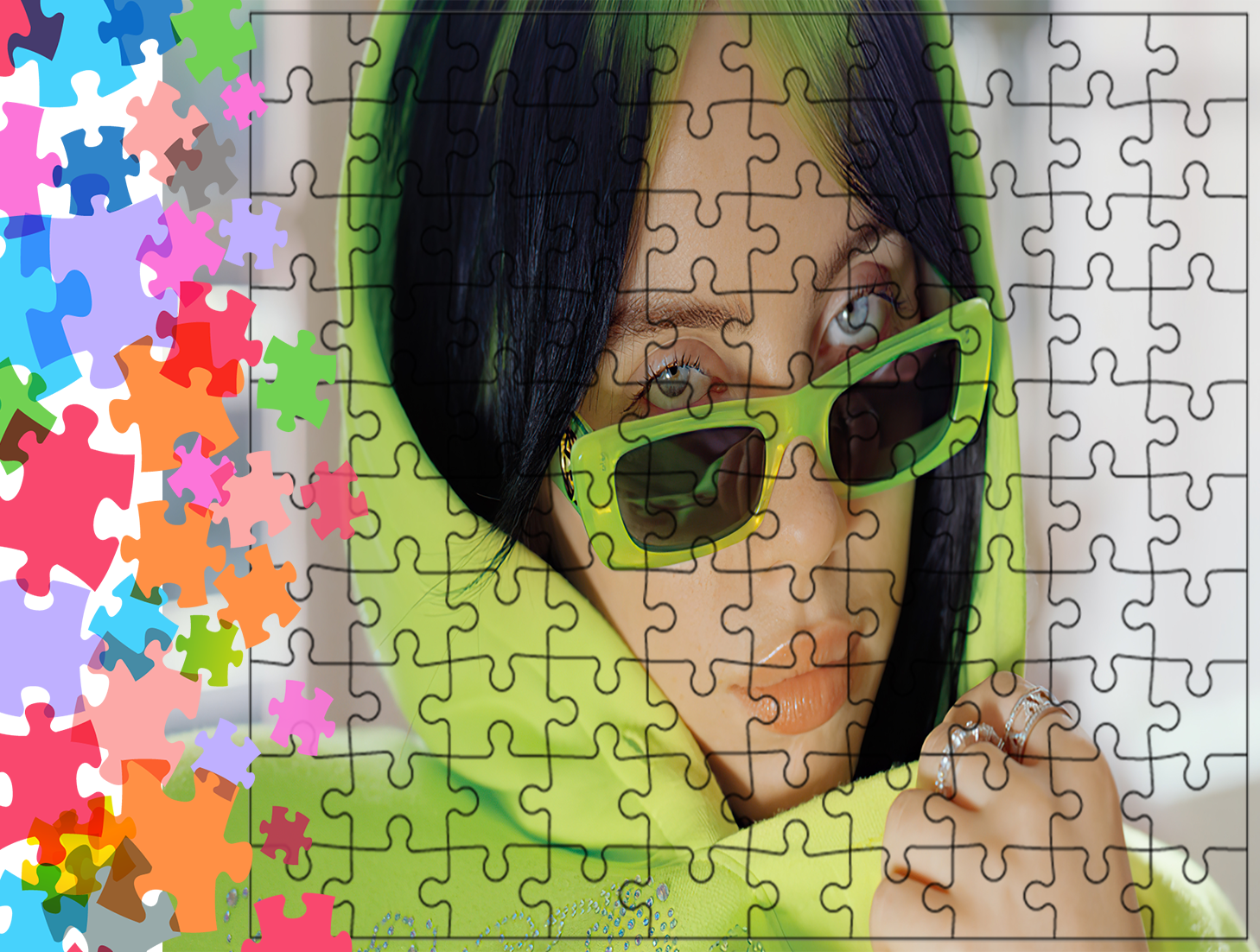 Puzzle tradycyjne - Billie Eilish
