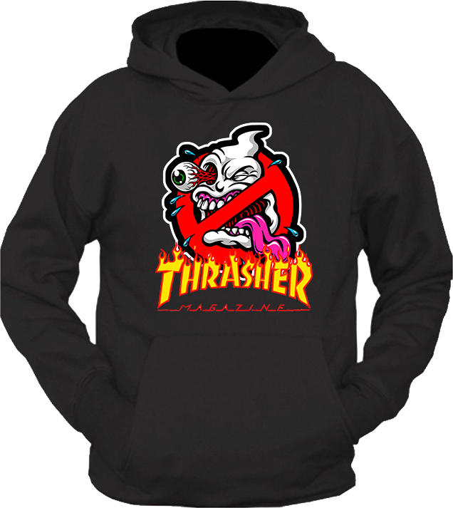 Bluza z kapturem Trasher