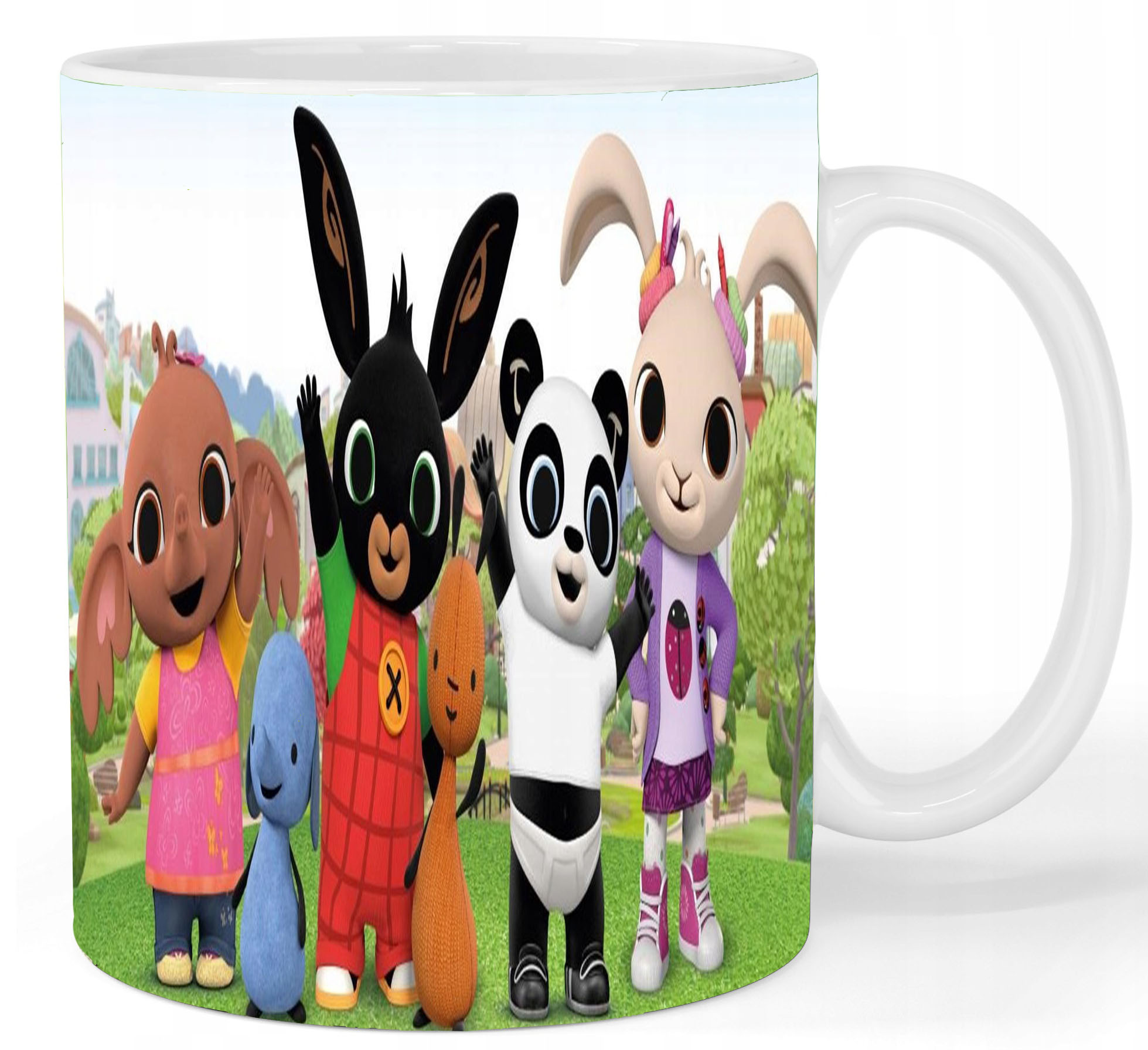 Kubek ceramiczny Królik Bing