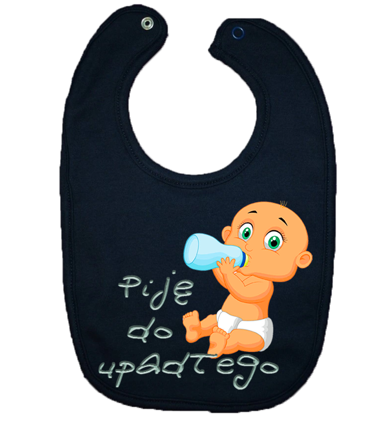 Śliniaczek Bawełniany Piję do Upadłego