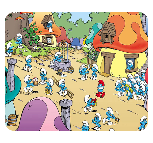 Podkładka pod myszkę Smerfy