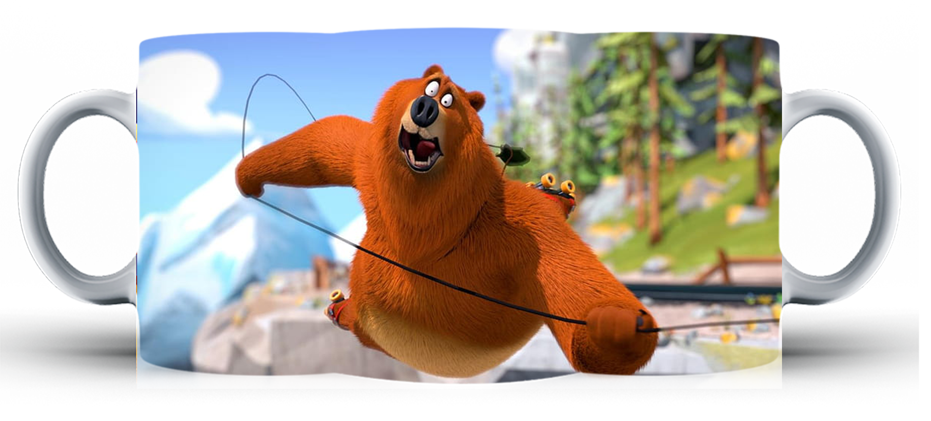 Kubek ceramiczny Grizzy i Lemingi