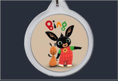 Brelok do kluczy Królik Bing