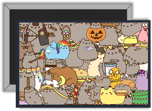 Magnes na lodówkę Pusheen