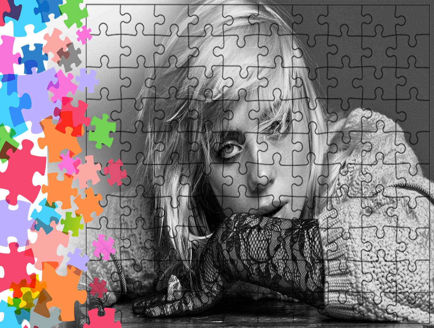 Puzzle tradycyjne - Billie Eilish
