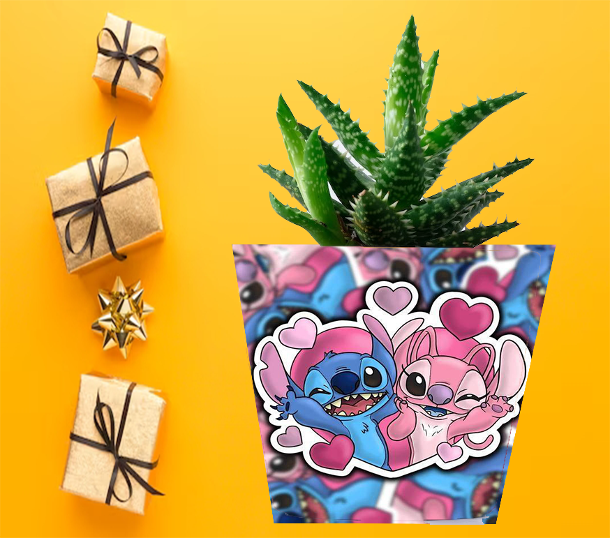 Doniczka do kwiatów/roślin - Lilo i Stich