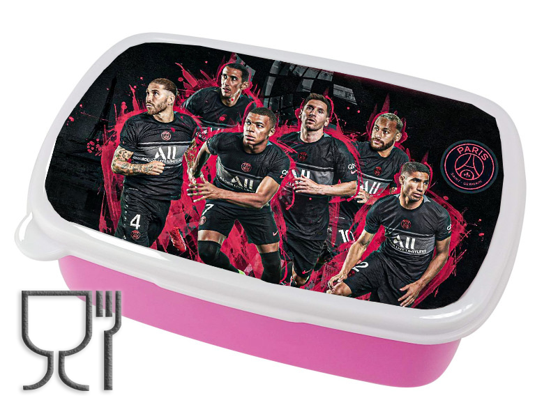 Pojemnik śniadaniowy - Piłka Nożna - Mbappe,Messi