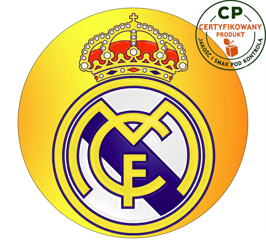 Opłatek na tort Real Madryt