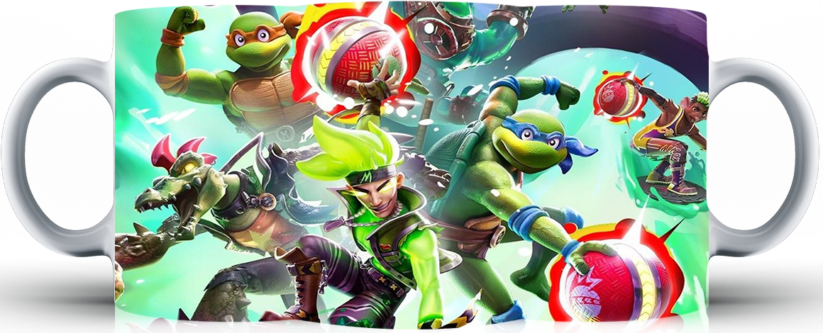 Kubek ceramiczny Żółwie Ninja - Turtles