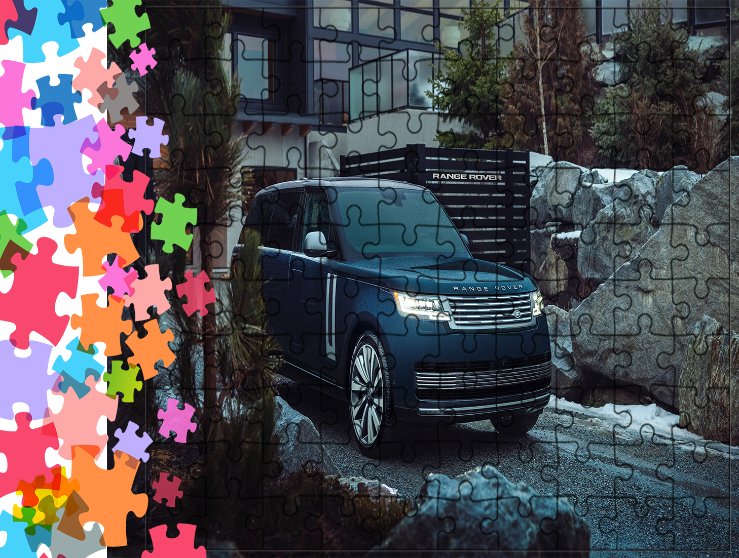 Puzzle tradycyjne Samochody