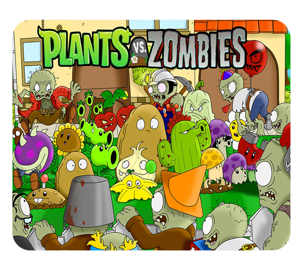 Podkładka pod myszkę Plants vs Zombie