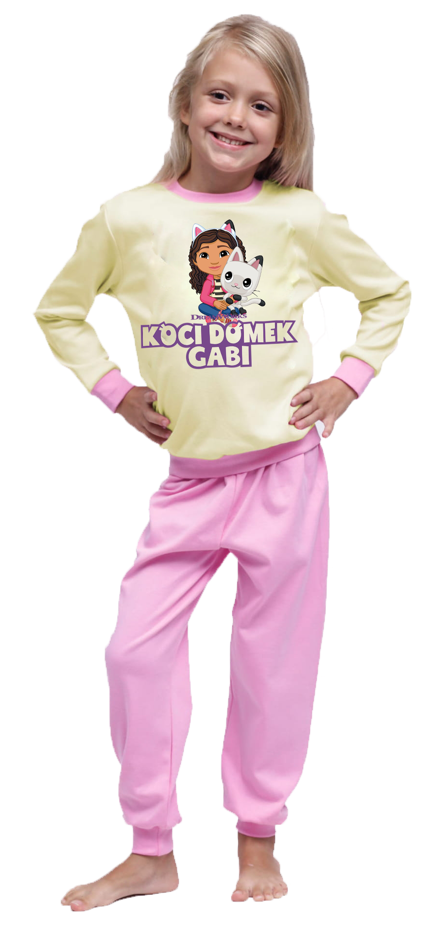 Piżama dziecięca Koci Domek