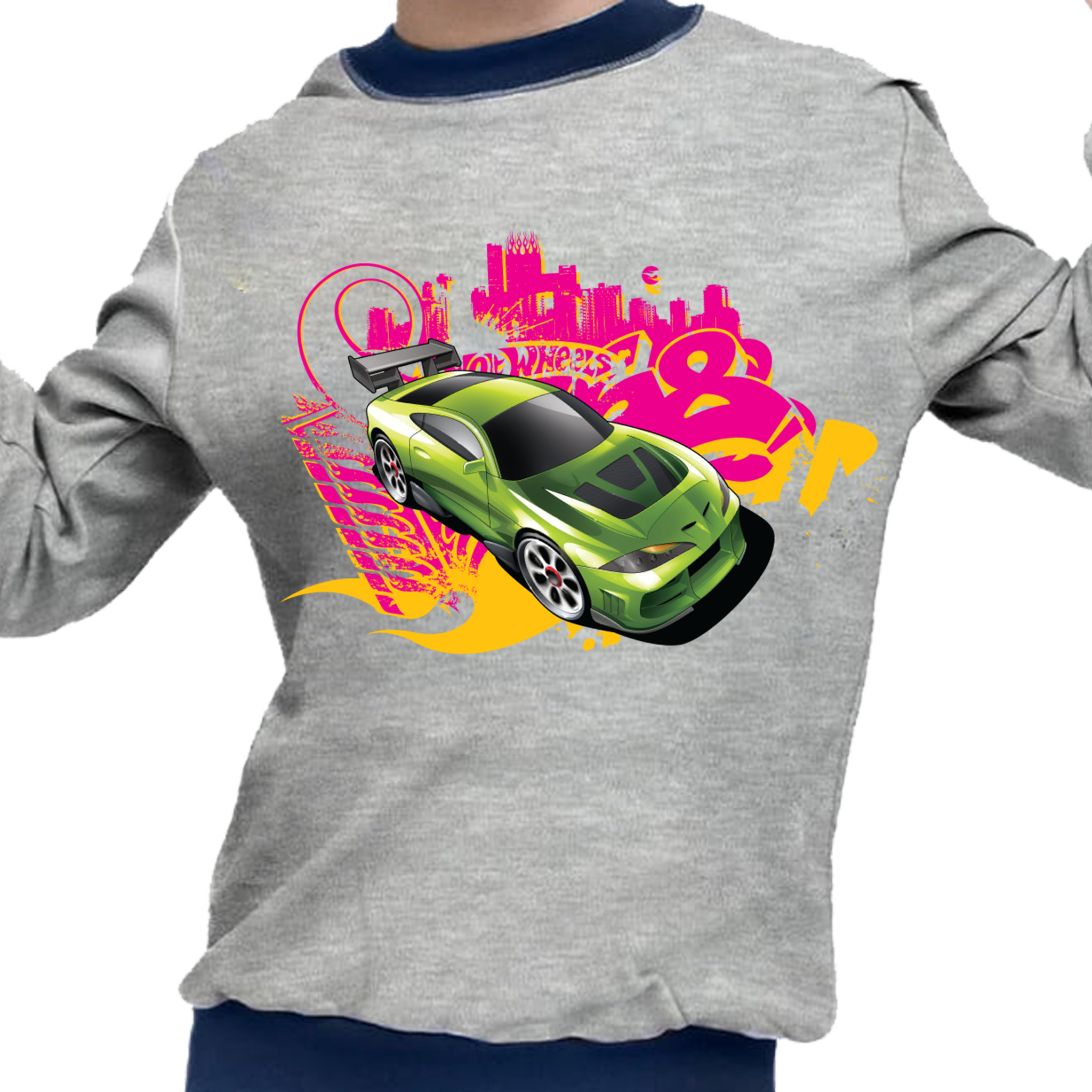 Piżama dziecięca Hot Wheels