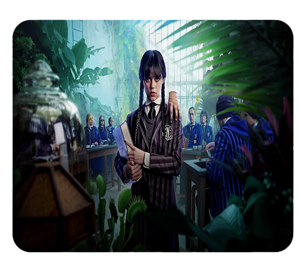 Podkładka pod myszkę Wednesday Addams