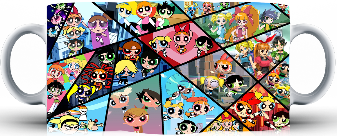 Kubek ceramiczny Atomówki - The Powerpuff Girls