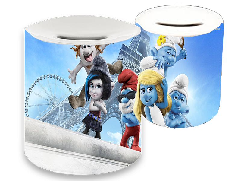 Skarbonka ceramiczna Smerfy