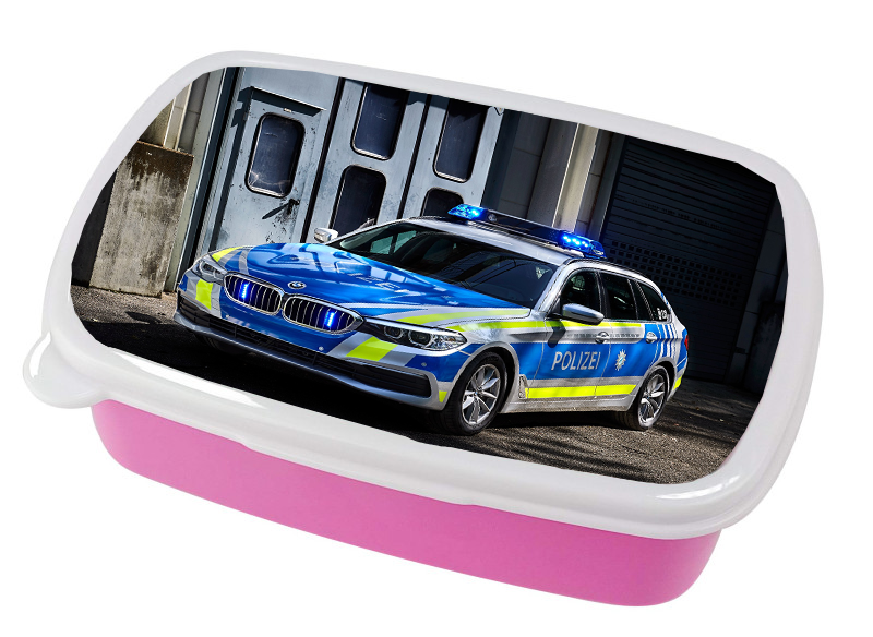 Pojemnik śniadaniowy Pojazdy - Policja