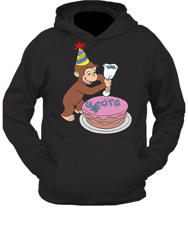 Bluza z kapturem Ciekawski George