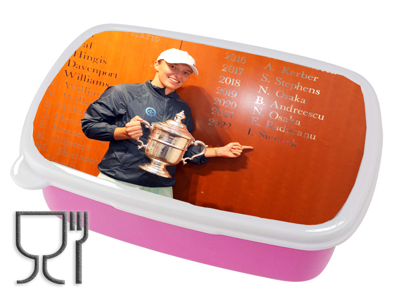 Pojemnik śniadaniowy - Lunchbox - Iga Świątek dla fana/fanki