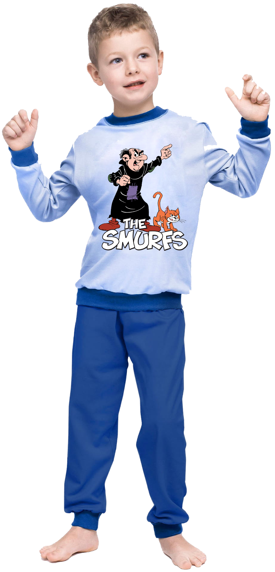 Piżama dziecięca Smerfy