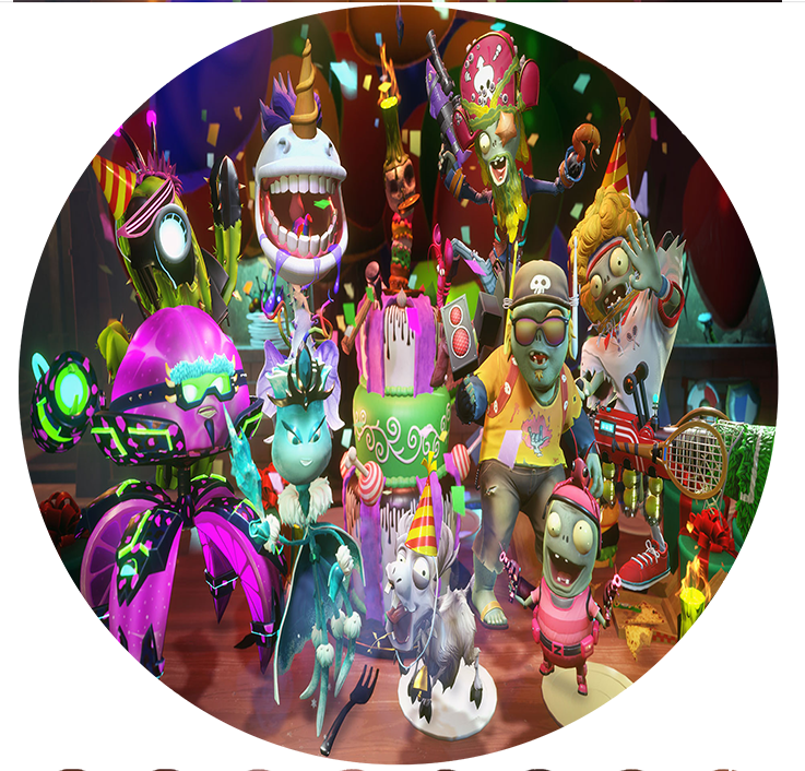 Podkładka pod myszkę Plants vs Zombie