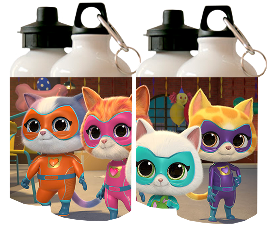 Bidon Sportowy SuperKotki - Super Kitties