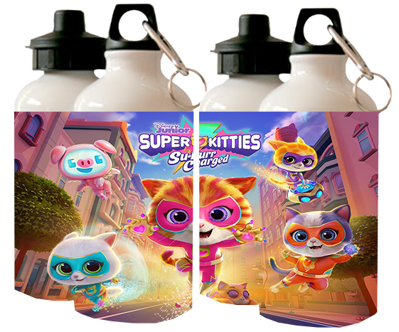 Bidon Sportowy SuperKotki - Super Kitties