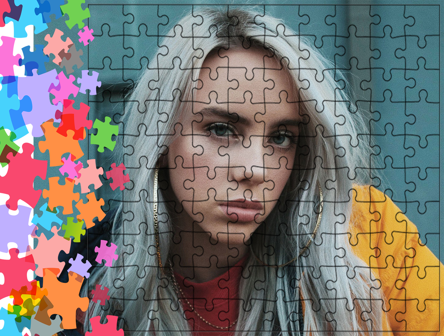 Puzzle tradycyjne - Billie Eilish