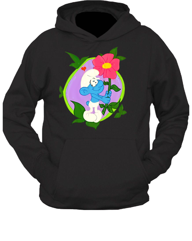 Bluza z kapturem Smerfy