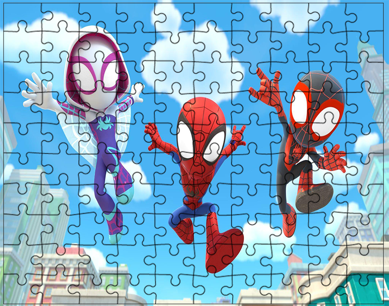 Puzzle Spidey i Przyjaciele