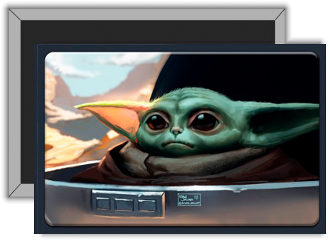 Magnes Baby Yoda