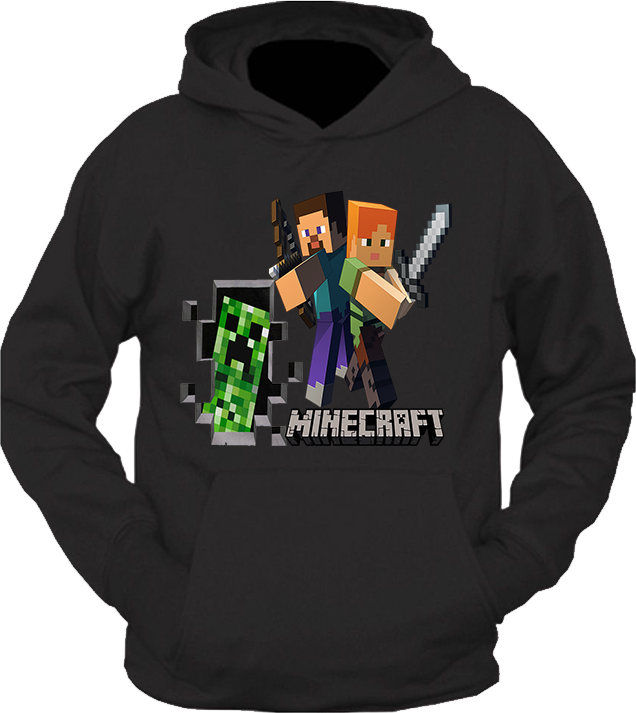 Bluza z kapturem Minecraft