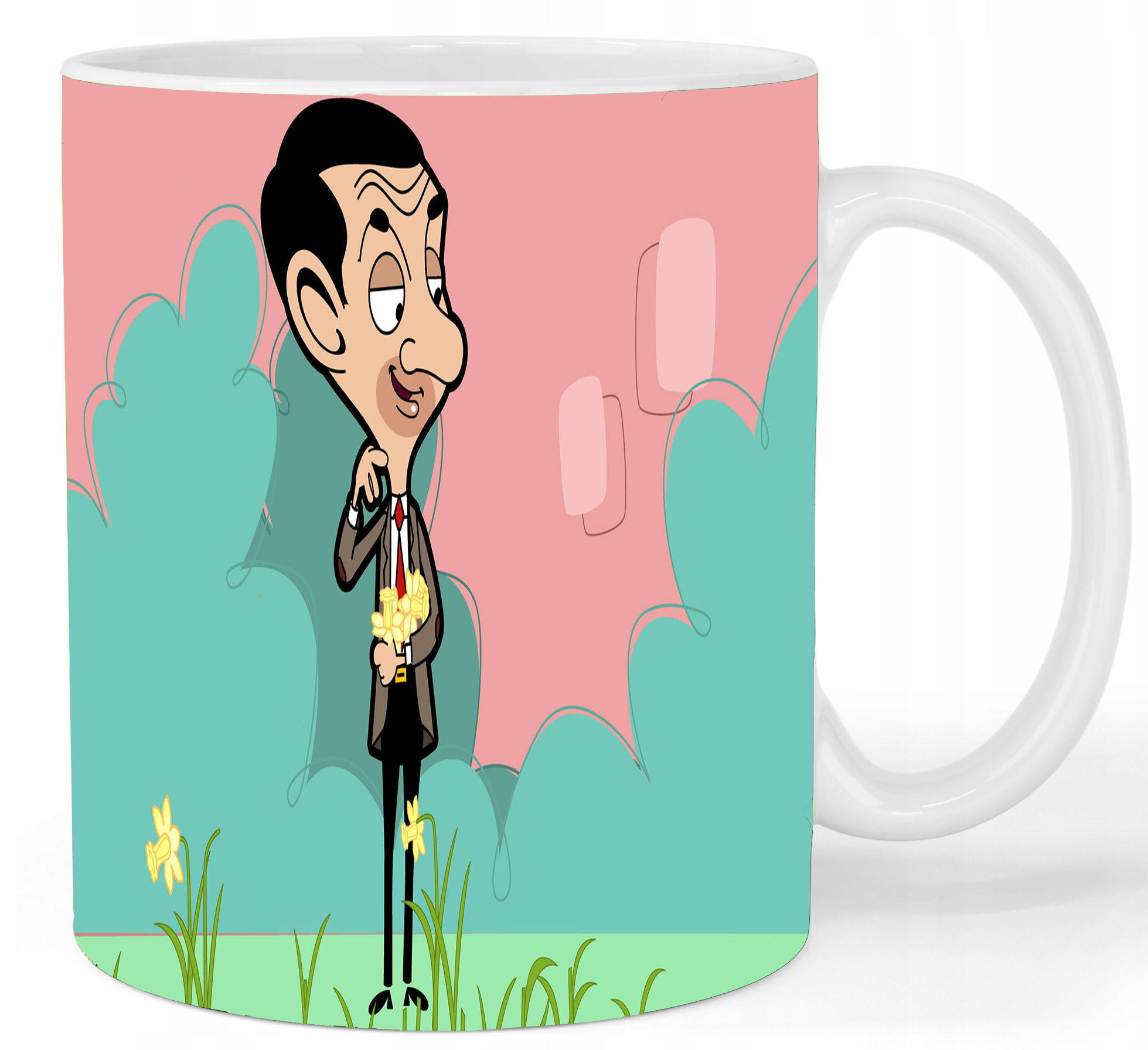 Kubek ceramiczny Jaś Fasola - Mr.Bean