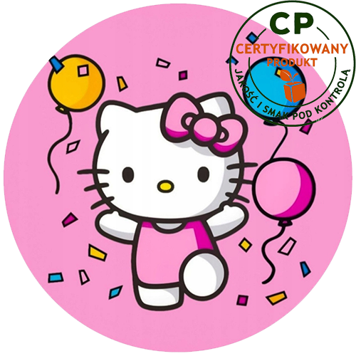 Opłatek na tort Hello Kitty