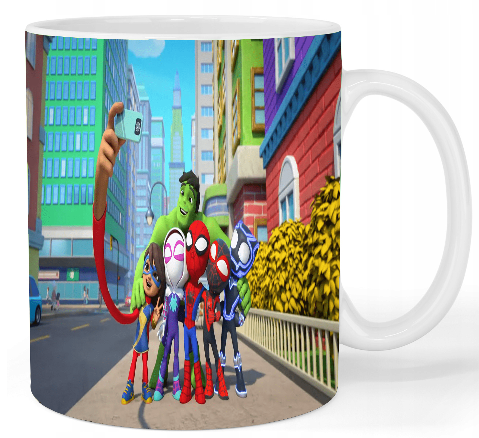 Kubek ceramiczny Spidey i Przyjaciele