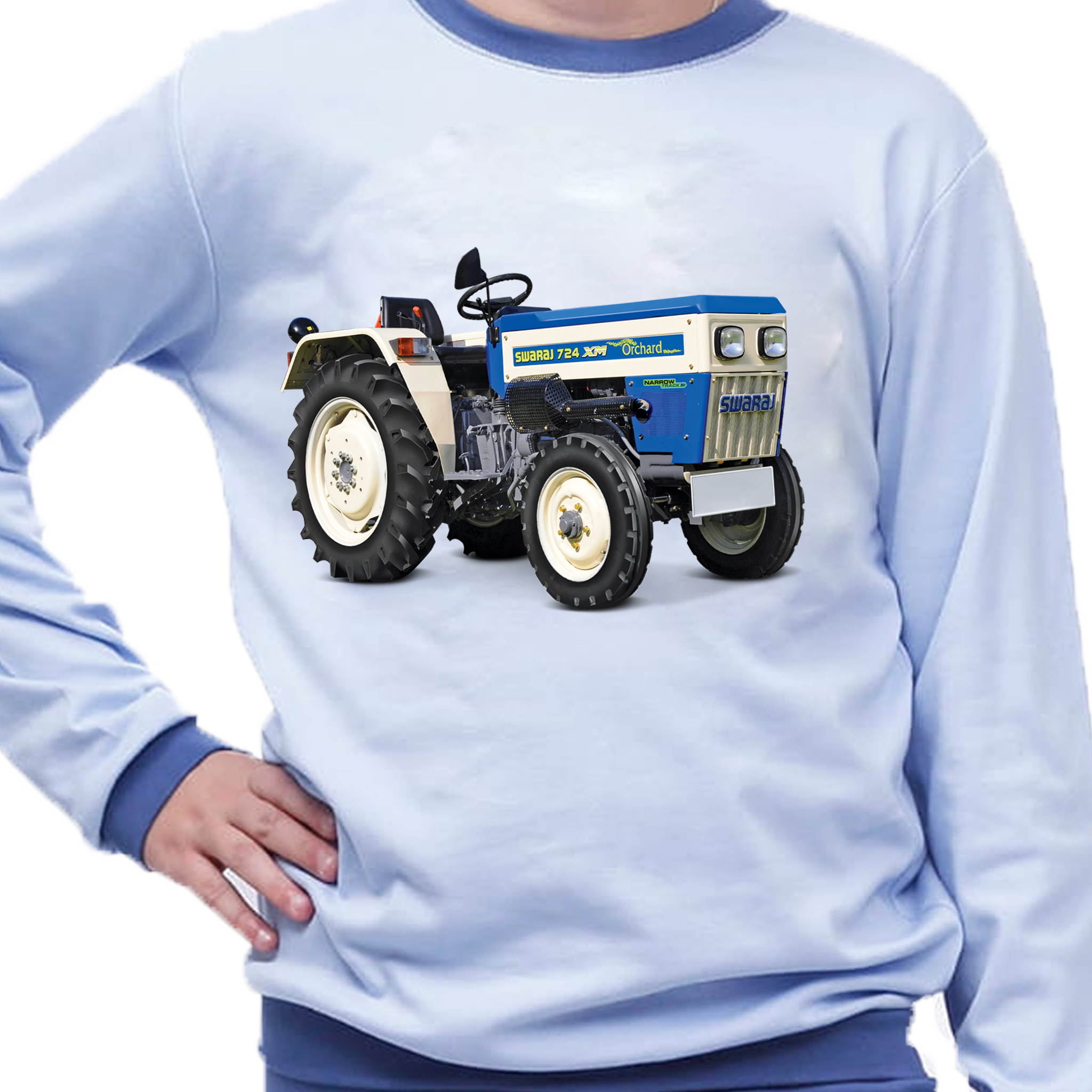 Piżama dziecięca Traktory